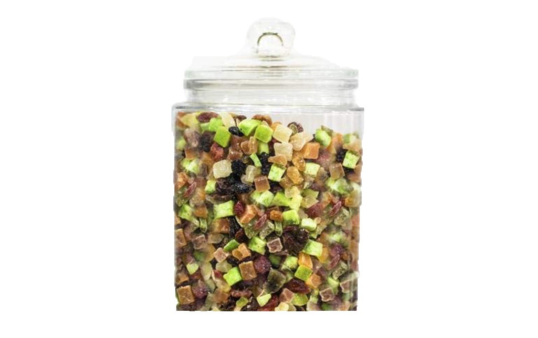 Flavourlite Dried Mix Fruits    Plastic Jar  1 kilogram